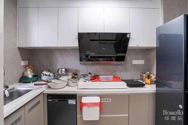 103㎡奶油風(fēng)，繁華鬧市中一處明亮溫馨的居所